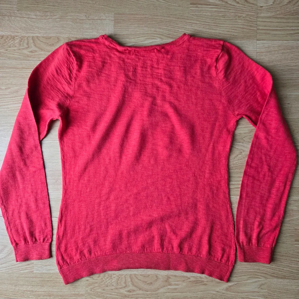 Bonito suéter Sun Valley rojo para mujer talla 38 – photo 2